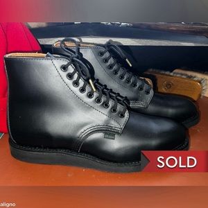 Red Wing 9197 Policeman Boot Black Chaparral 9D